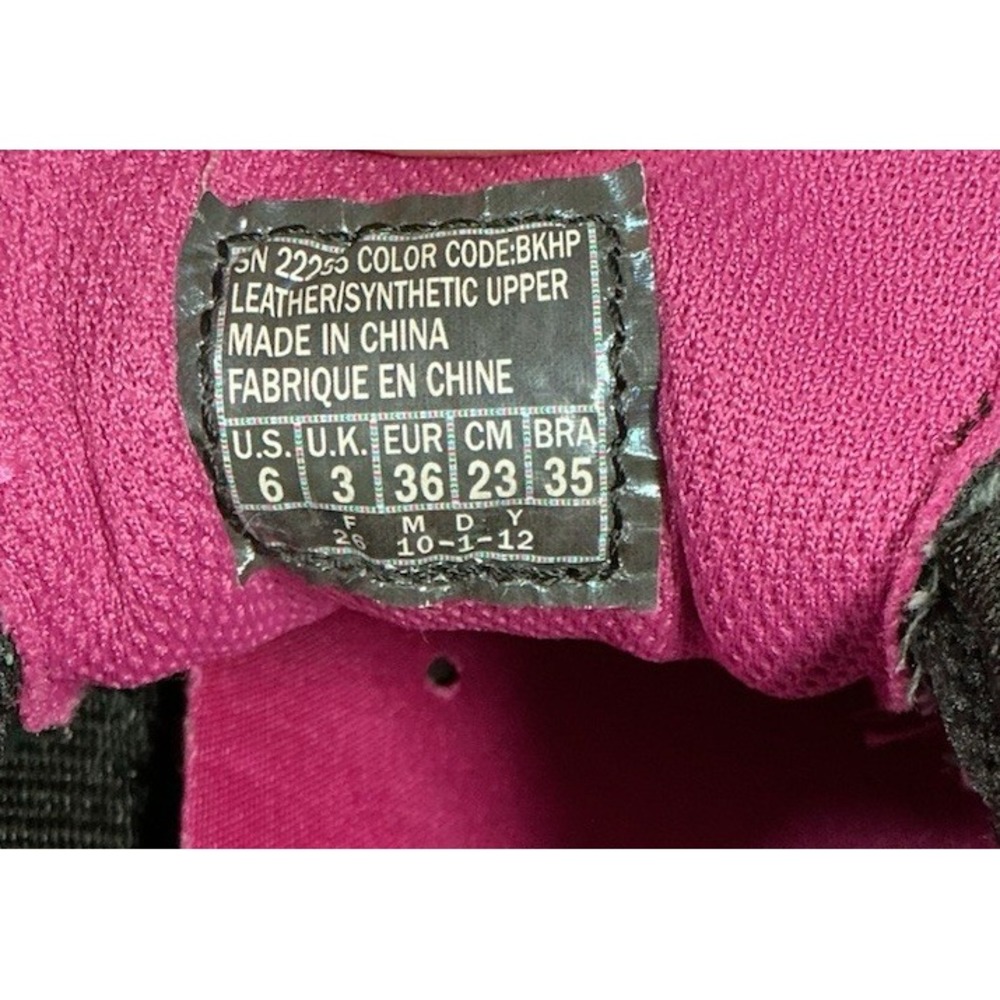 Skechers Womens Athletic Sneaker Shoes Black Pink Size 6 - Picture 8 of 10